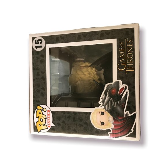 Funko Pop Rides Daenerys & Drogon Figure - Black, Red, Blonde - Picture 4 of 6